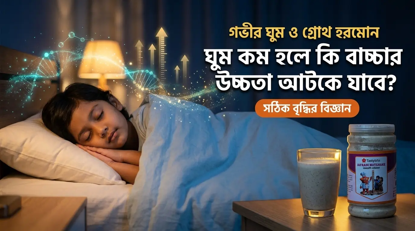 বাচ্চার গ্রোথ হরমোন বাড়ানোর জন্য ঘুম কেন জরুরি